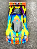 M600T 1/7 SCALE CLEAR RC CAR BODY - 8516