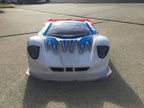 MASERATI MC12 CORSA 1/8 CLEAR RC CAR BODY - 0177