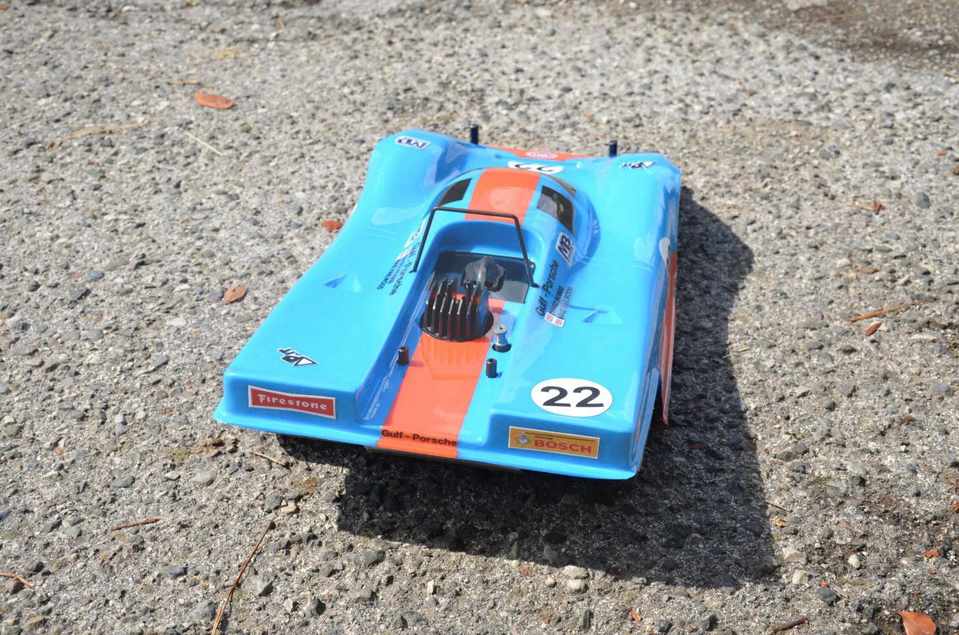 Porsche 917 1/8 Scale GP Clear RC Car Body | Delta Plastik – Delta