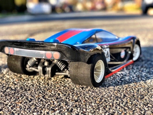 Delta Plastik 0094s - Mclaren GTR 1/8 Scale GP RC car body