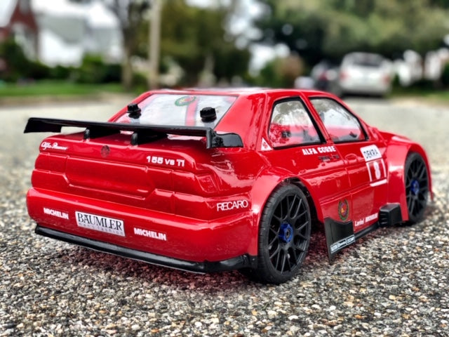 Alfa Romeo DTM 1/8 Scale Clear RC Car Body | Delta Plastik – Delta