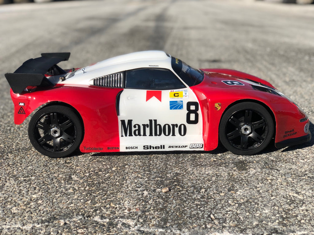 Delta Plastik 7503 Porsche GT2 1/8 Scale GT2 360mm RC car body
