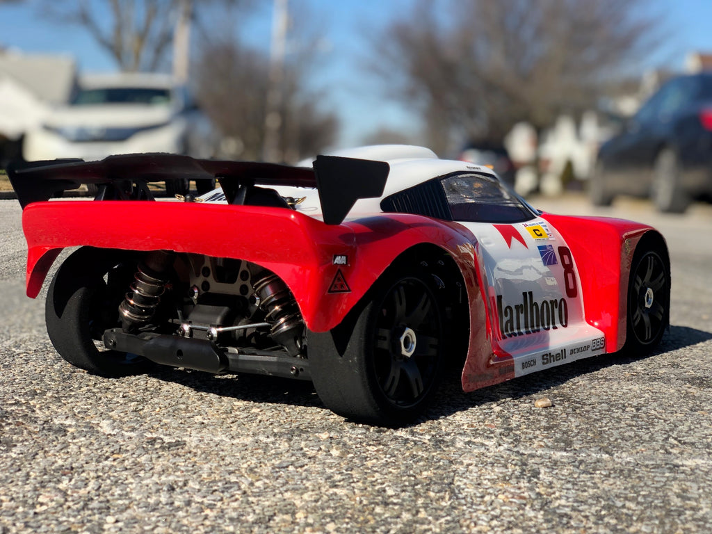 Delta Plastik 7503 Porsche GT2 1/8 Scale GT2 360mm RC car body