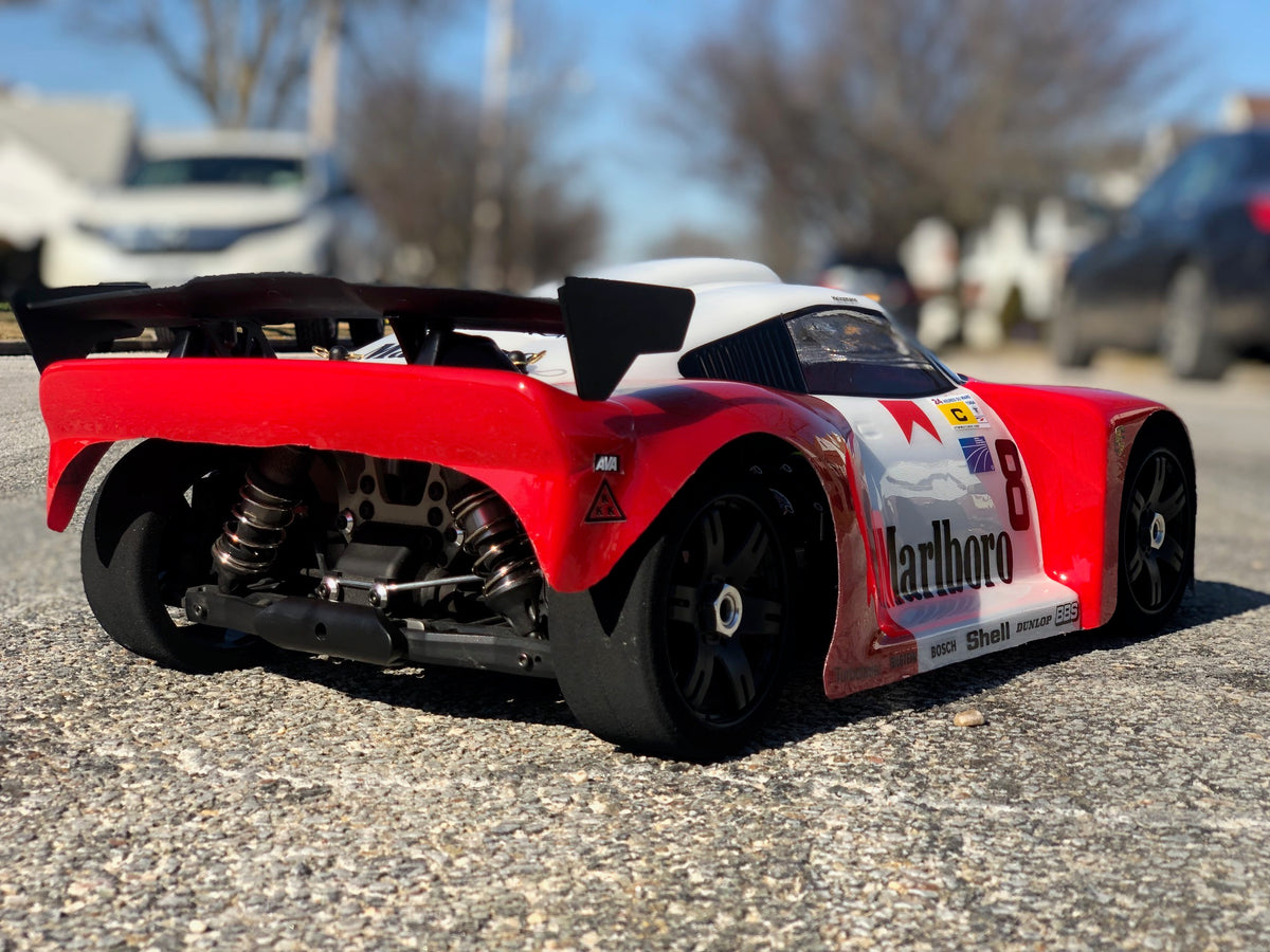 Delta Plastik 7503 Porsche GT2 1/8 Scale GT2 360mm RC car body