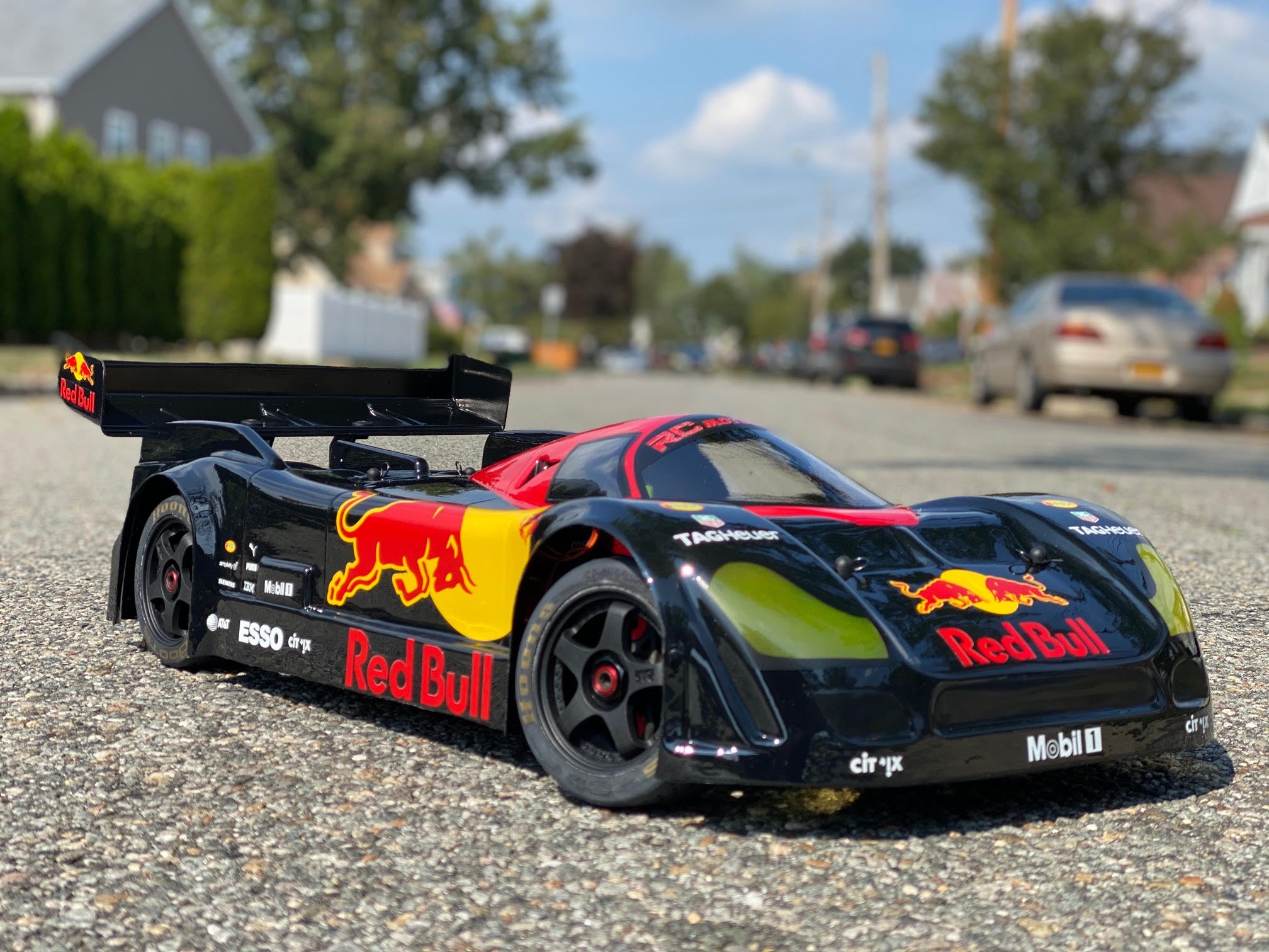 Jag XRS Li 1/7 Scale Clear/Black RC Car Body | Delta Plastik