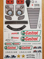 Delta Plastik 7504 - Jag XRS 1/8 Scale GT2 360mm RC car body