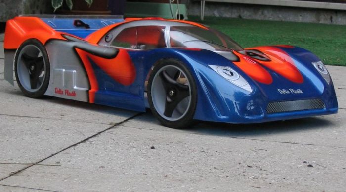 7504/1.5 - Jag XRS 360mm 8th Scale GT2 Racing Body 1.5mm