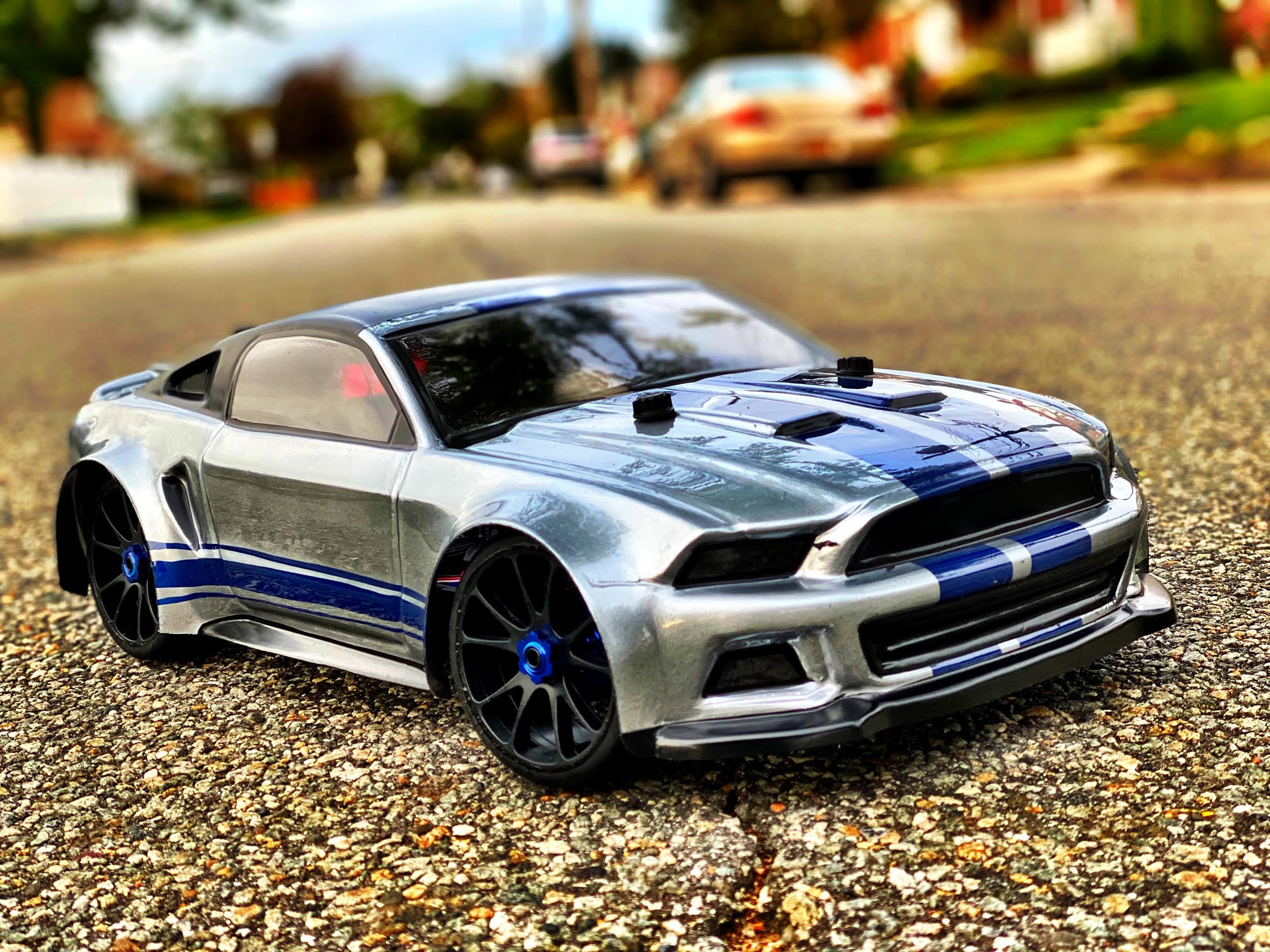 Mustang 1/8 Scale GT Clear RC Car Body | Delta Plastik – Delta