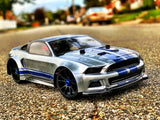 MUSTANG 1/8 SCALE GT CLEAR RC CAR BODY - 0175