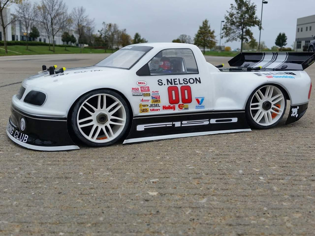 THUNDER TRUCK GT CLEAR RC CAR BODY Fits 1/10 Traxxas Slash Hobao VTE - NAS325