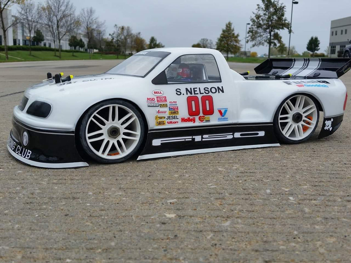 THUNDER TRUCK GT CLEAR RC CAR BODY Fits 1/10 Traxxas Slash Hobao VTE - NAS325