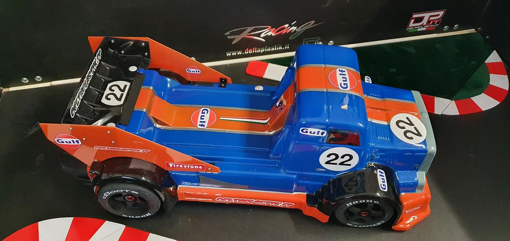 1/7 SCALE RACE TRUCK CLEAR RC CAR BODY - 8510