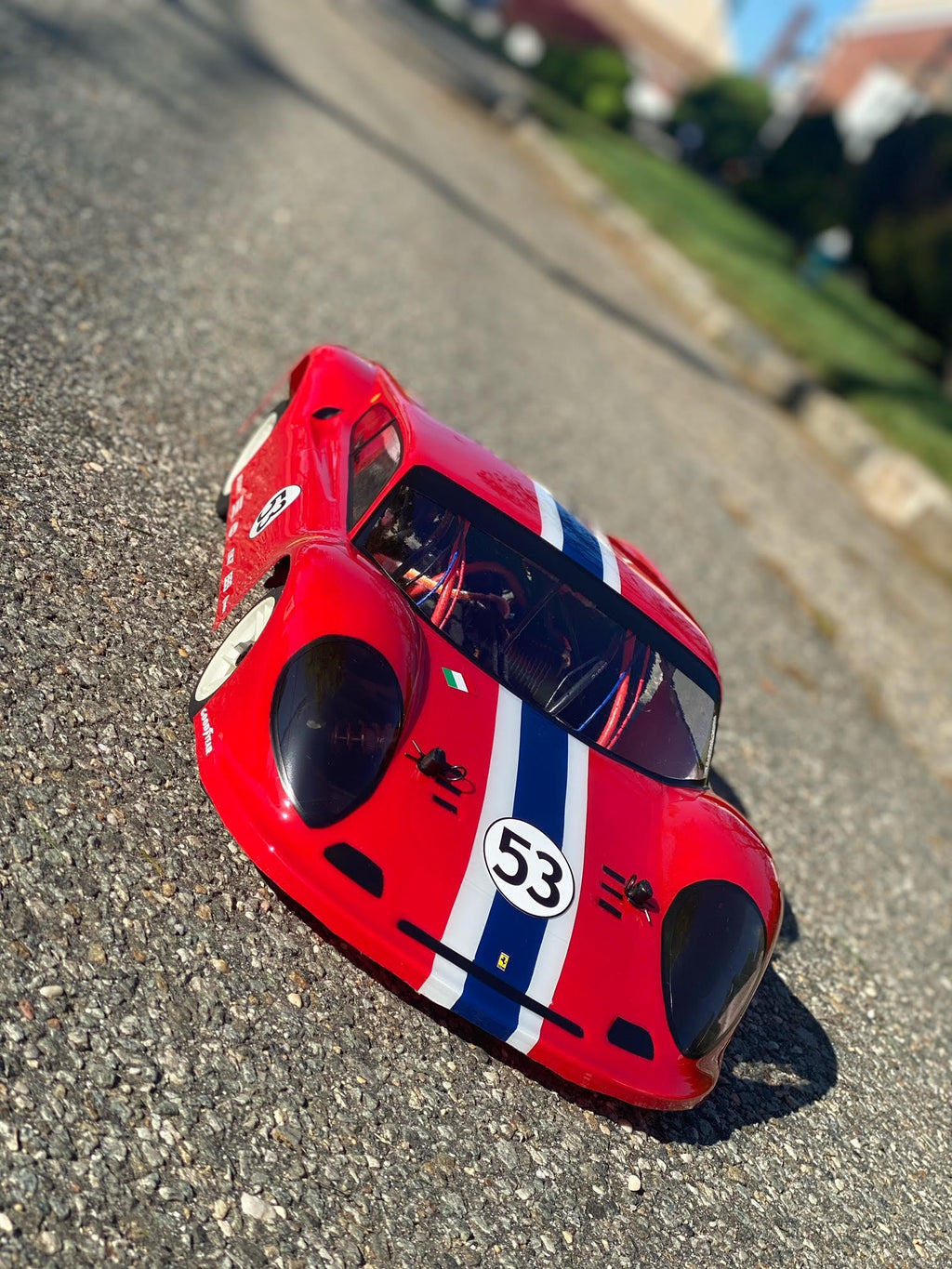 Delta Plastik S0704/1.5 - FERRARI DINO 1/8 Scale GP RC car body