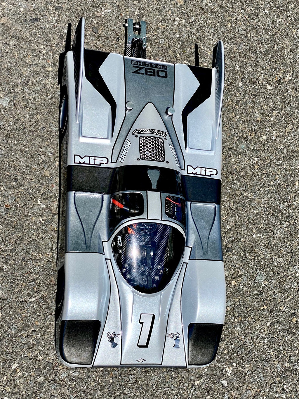 Delta Plastik S0706/2 - PORSCHE 956 - TIPO 2 Speed Run 1/8 Scale GP Clear RC  car body