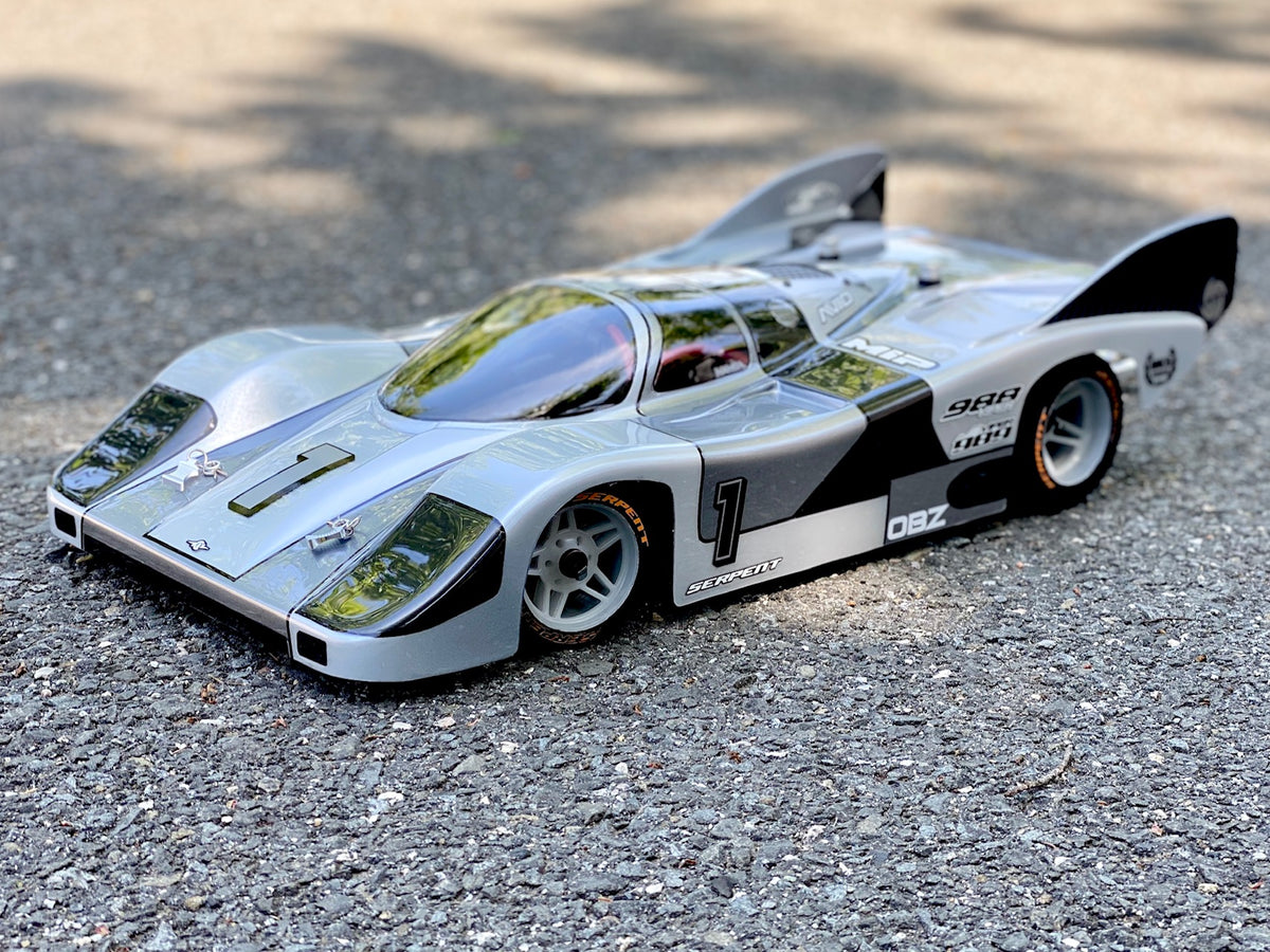 Delta Plastik S0706/2 - PORSCHE 956 - TIPO 2 Speed Run 1/8 Scale GP Clear RC  car body
