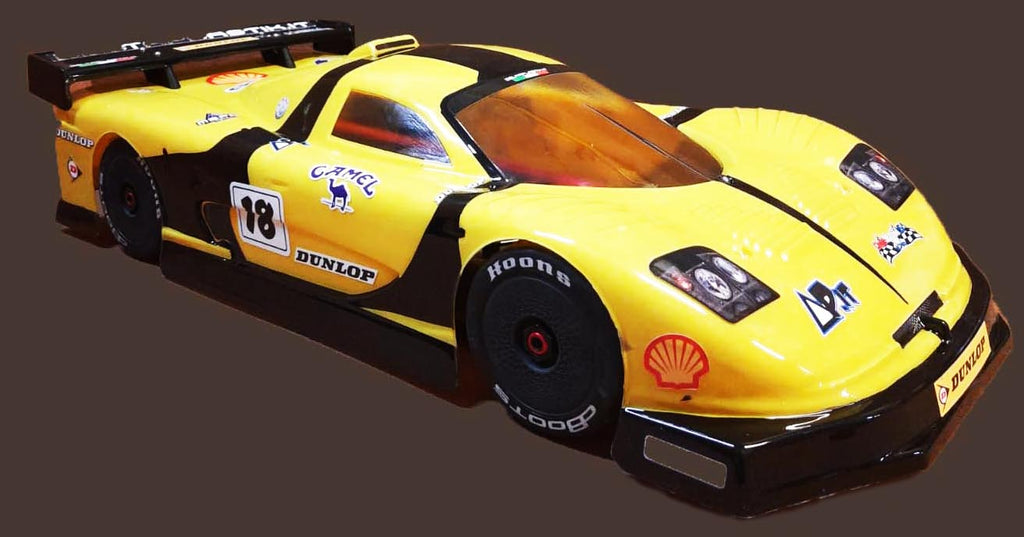 M600T 1/7 SCALE CLEAR RC CAR BODY - 8516