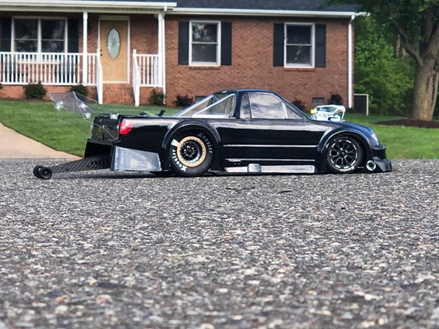1/8 SCALE THUNDER TRUCK #2 GT CLEAR RC CAR BODY - NT002