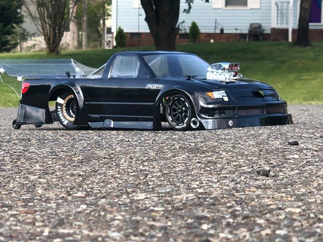 1/8 SCALE THUNDER TRUCK #2 GT CLEAR RC CAR BODY - NT002