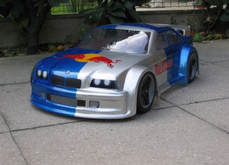 0137/1.5 - BMW M3 8th Scale GT RC Car Body 1.5mm