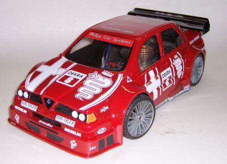 Alfa Romeo DTM 1/8 Scale Clear RC Car Body | Delta Plastik – Delta