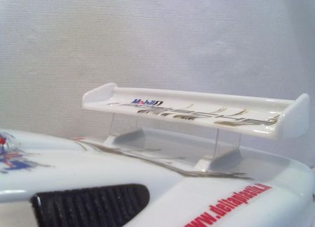 Delta Plastik Wing2 - Extra 1/8 GT wing for your Delta Plastik USA Body